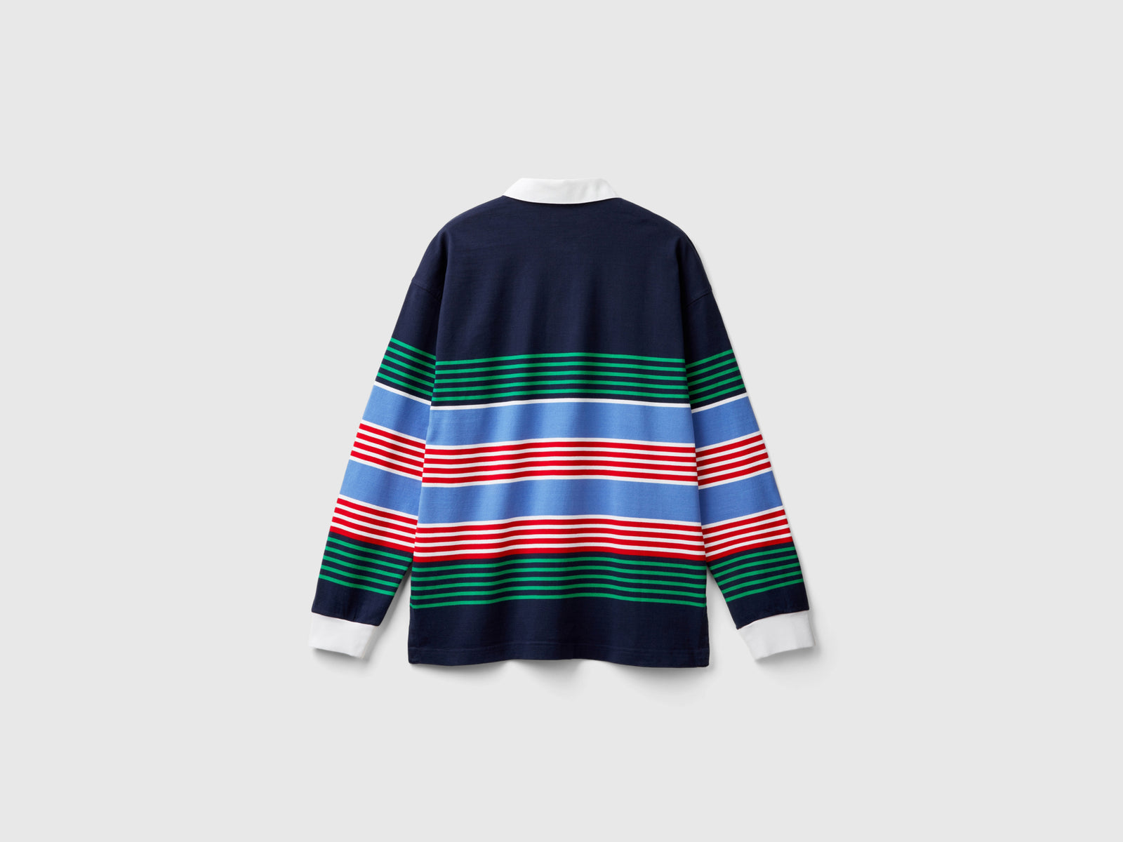 Polo rugby a righe da uomo multi-color 2 | Benetton Outlet
