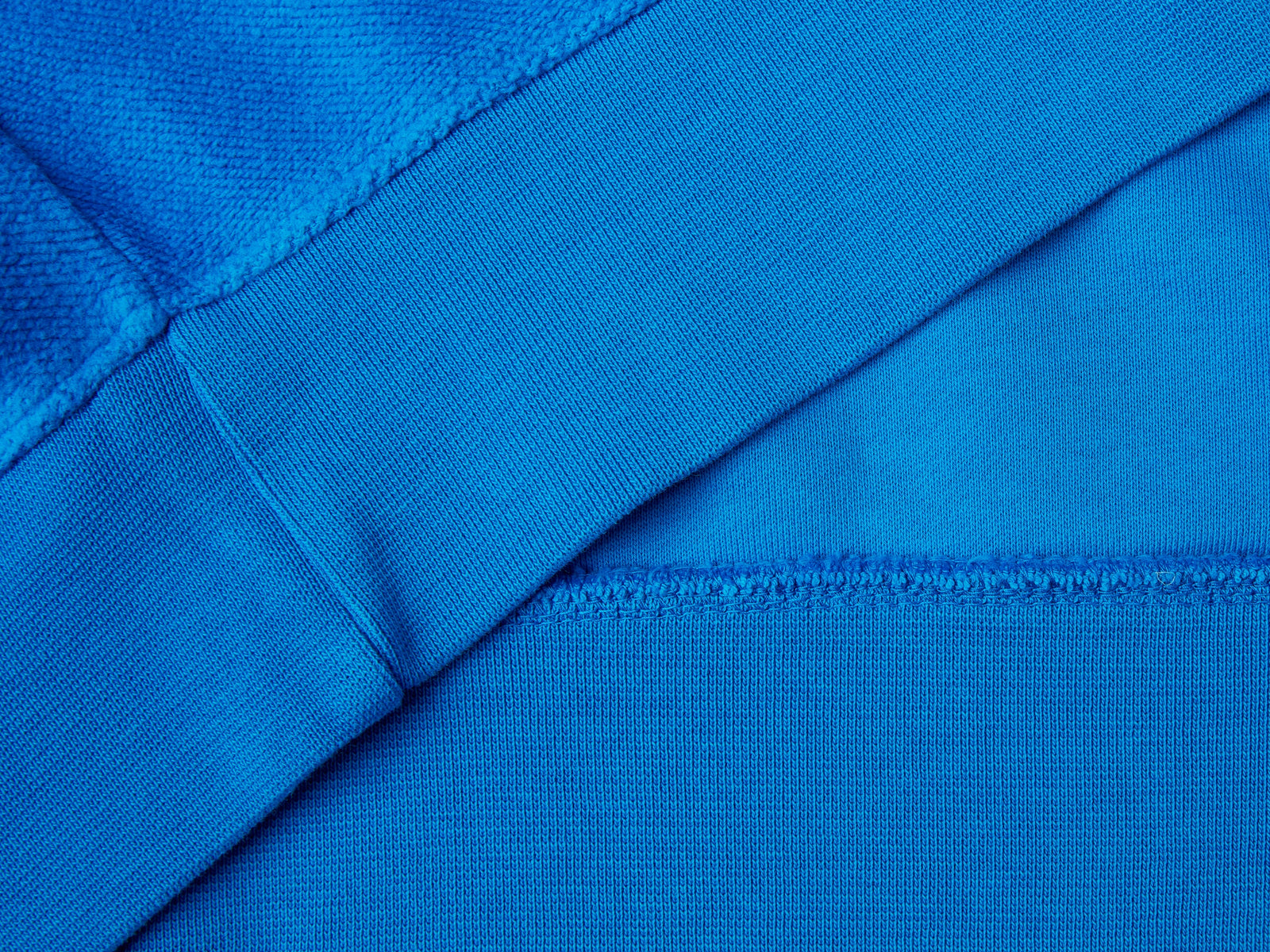 Felpa in puro cotone da uomo blu 3 | Benetton Outlet