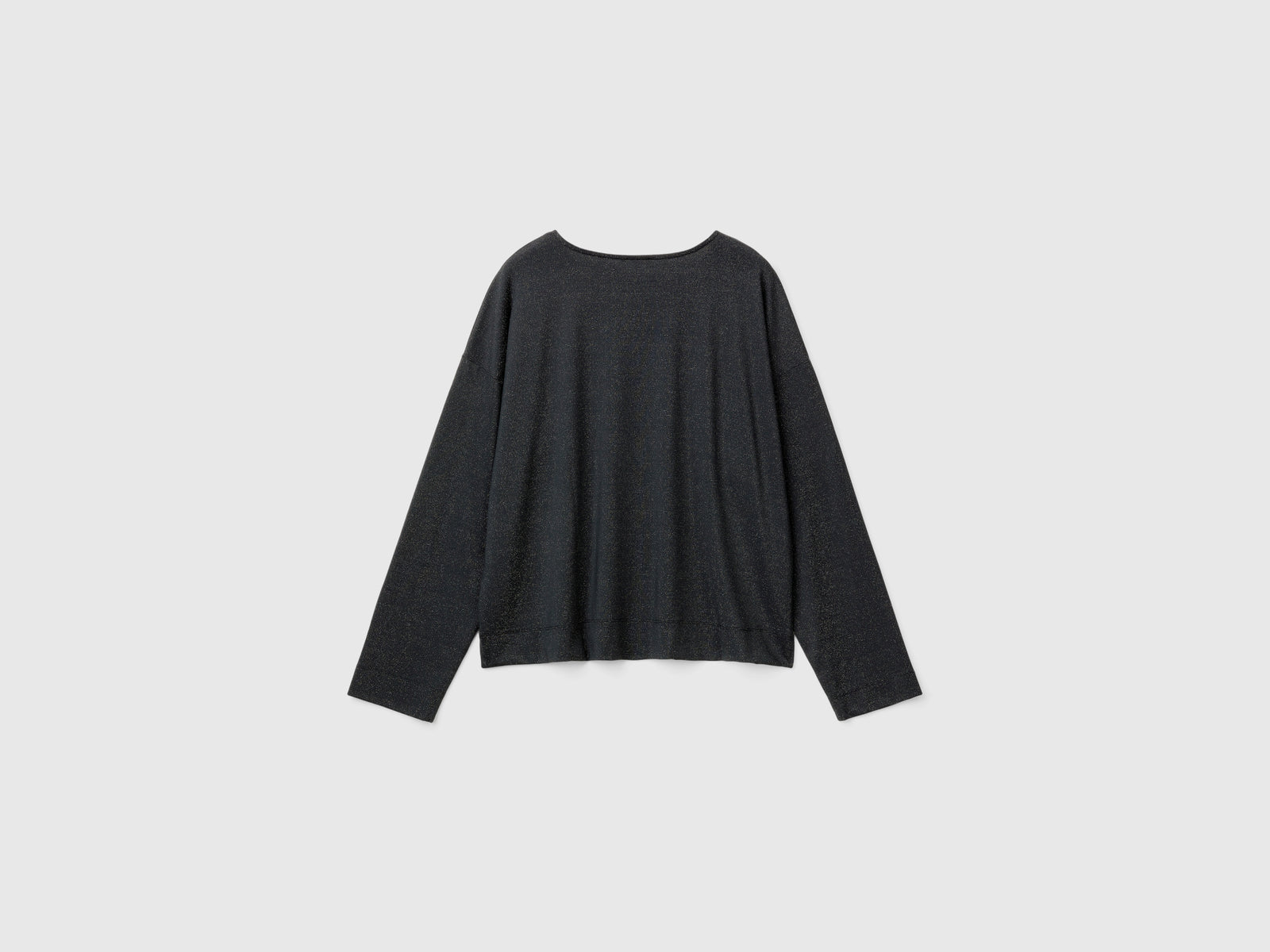 Suéter con lurex da donna nero 2 | Benetton Outlet