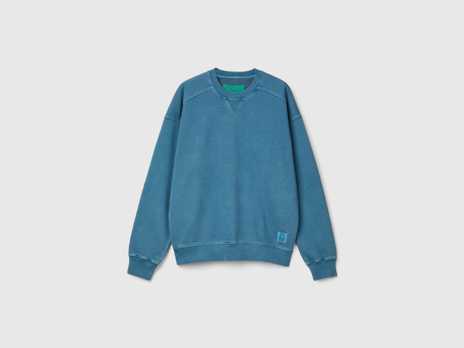 Felpa in cotone bio da uomo avio | Benetton Outlet