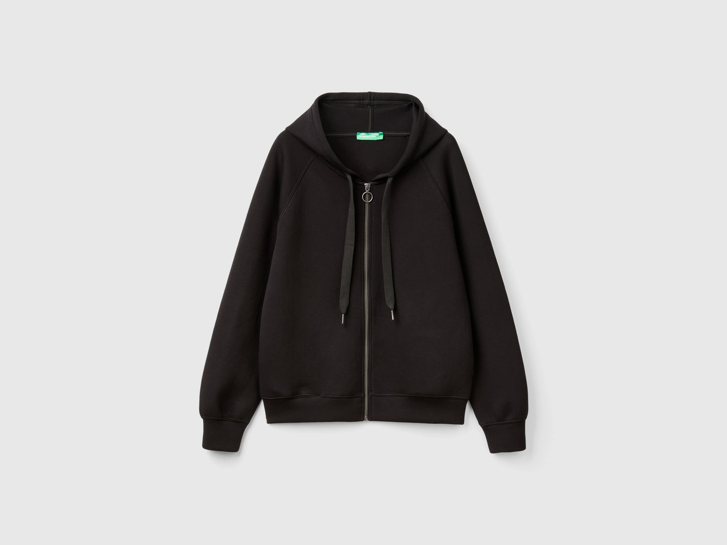 Flowing hoodie da donna nero | Benetton Outlet