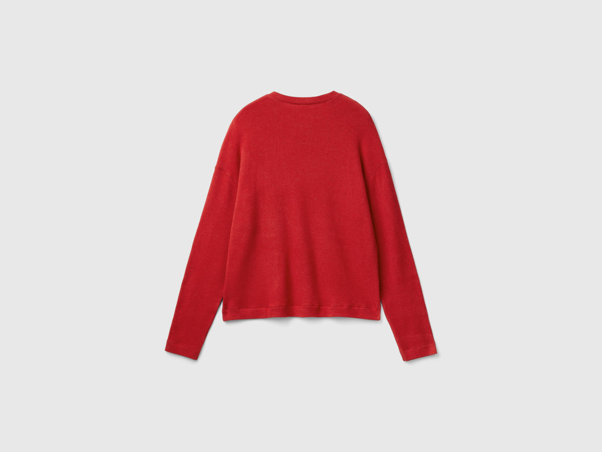 Maglia in caldo cotone stretch