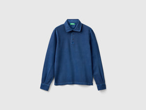 Polo in cotone bio stretch