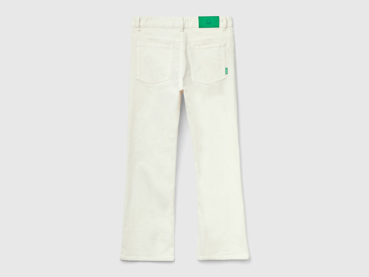 Five-pocket velvet trousers