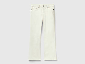 Five-pocket velvet trousers