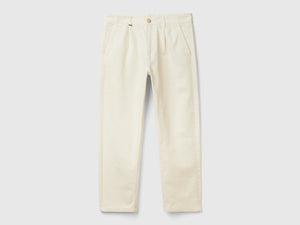 Pantaloni carrot fit