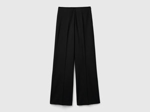 Pantaloni fluidi a vita alta