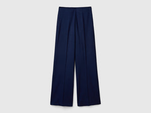 Pantaloni fluidi a vita alta