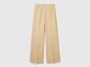 Pantaloni fluidi a vita alta