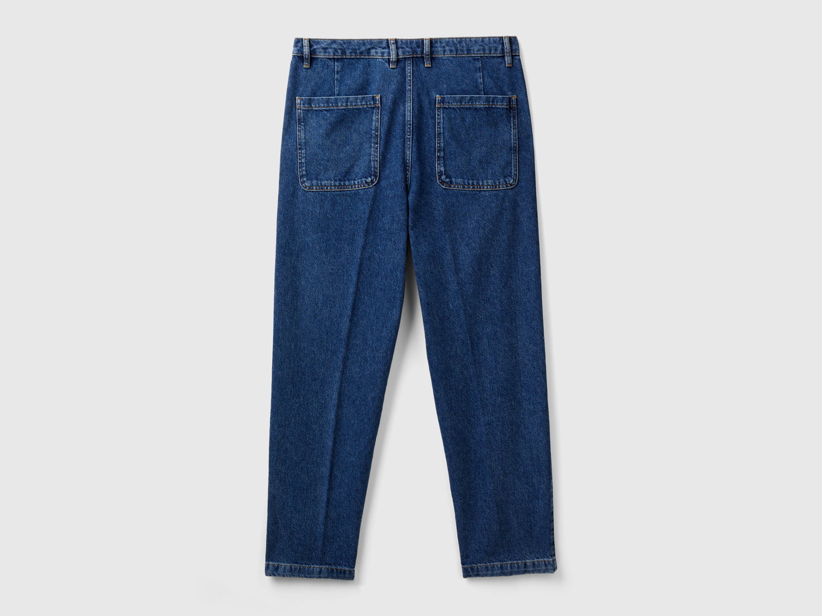 Jeans straight fit da uomo blu 2 | Benetton Outlet