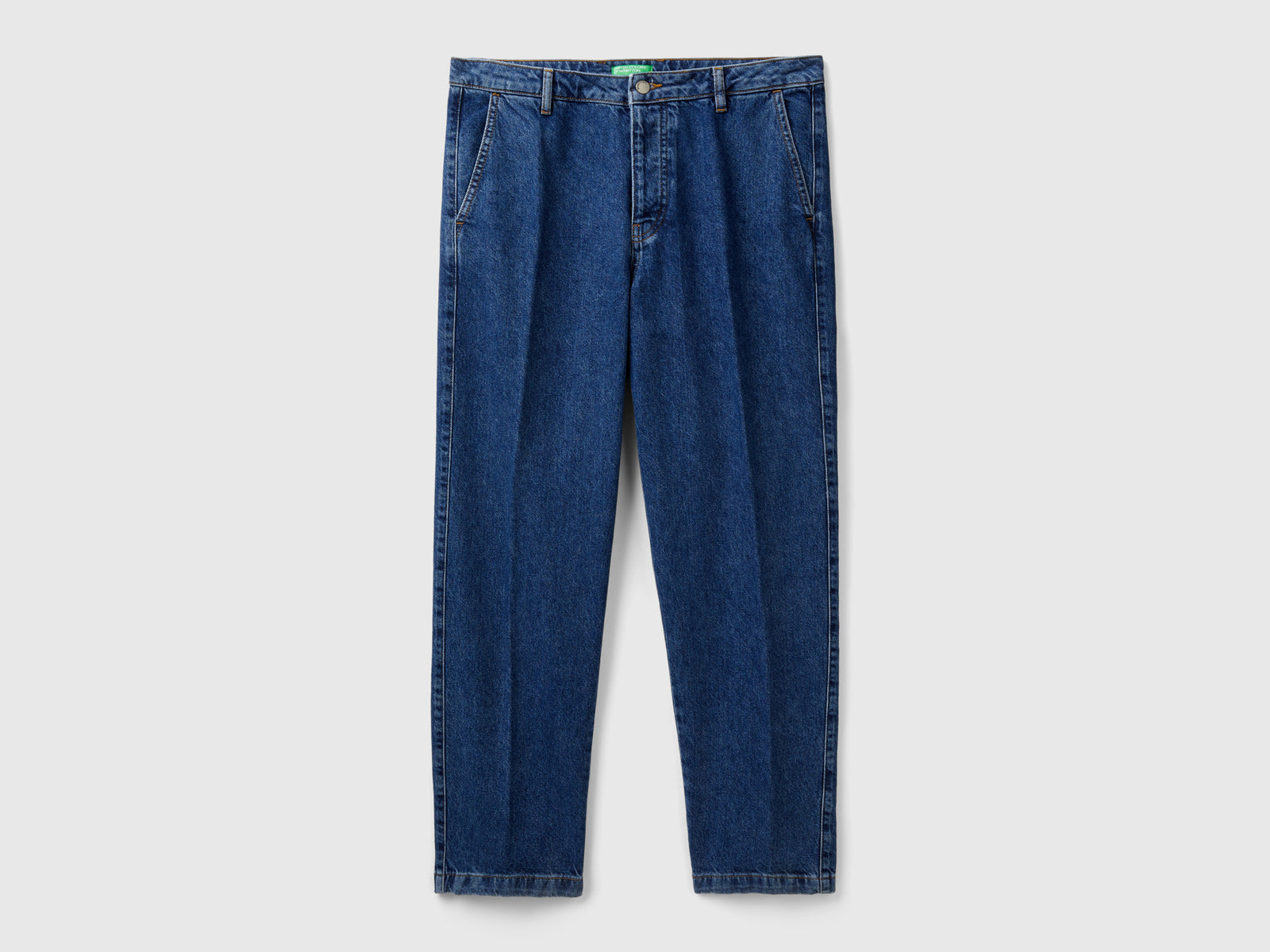 Jeans straight fit da uomo blu | Benetton Outlet