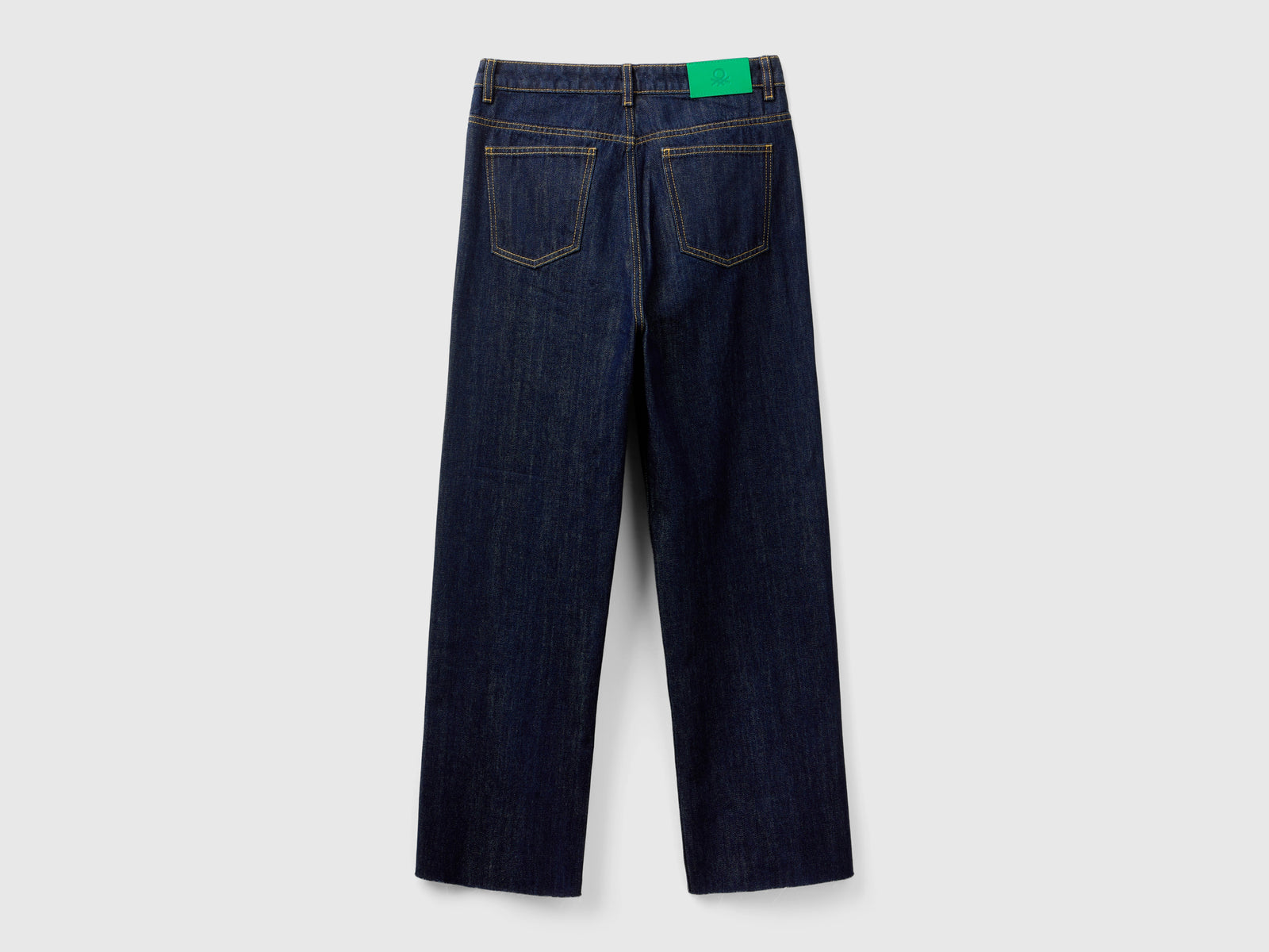 Daddy fit jeans da donna blu scuro 2 | Benetton Outlet