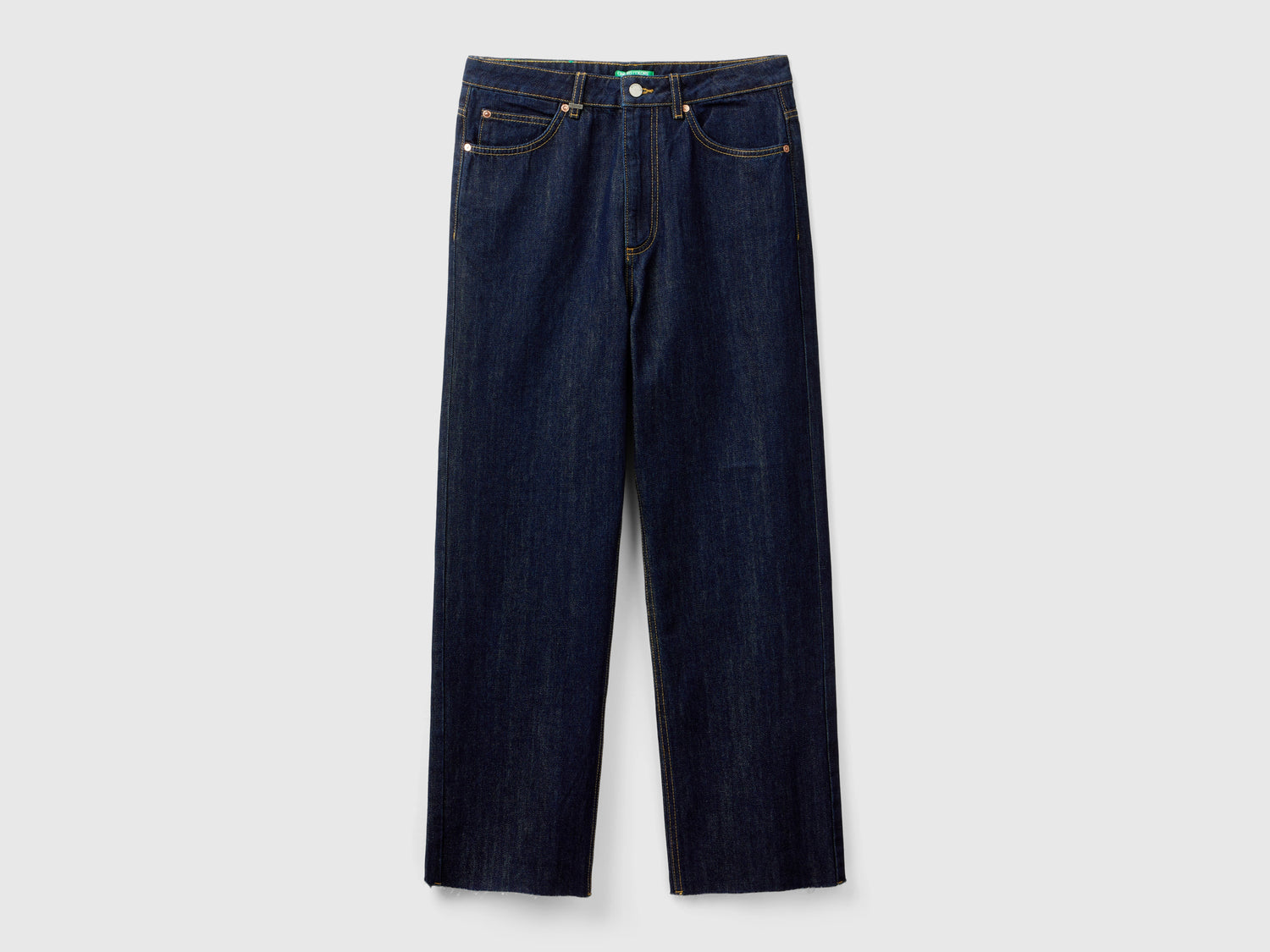 Jeans daddy fit da donna blu scuro | Benetton Outlet