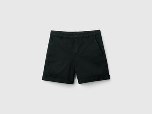 Bermuda in cotone stretch