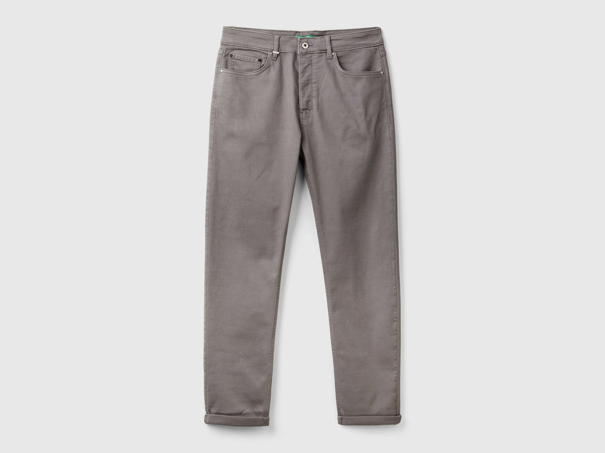 Pantaloni slim fit cinque tasche