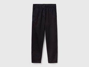 Pantalones chinos de algodón elástico