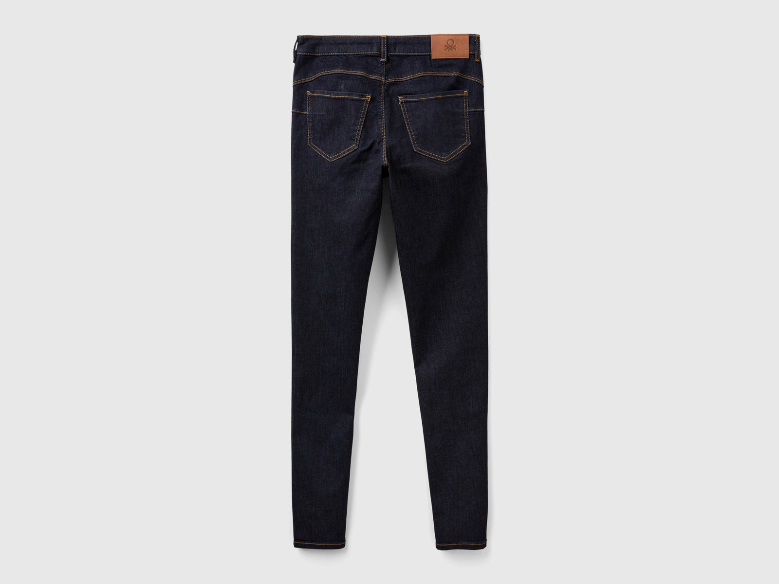 Jeans push up skinny fit da donna blu scuro 2 | Benetton Outlet