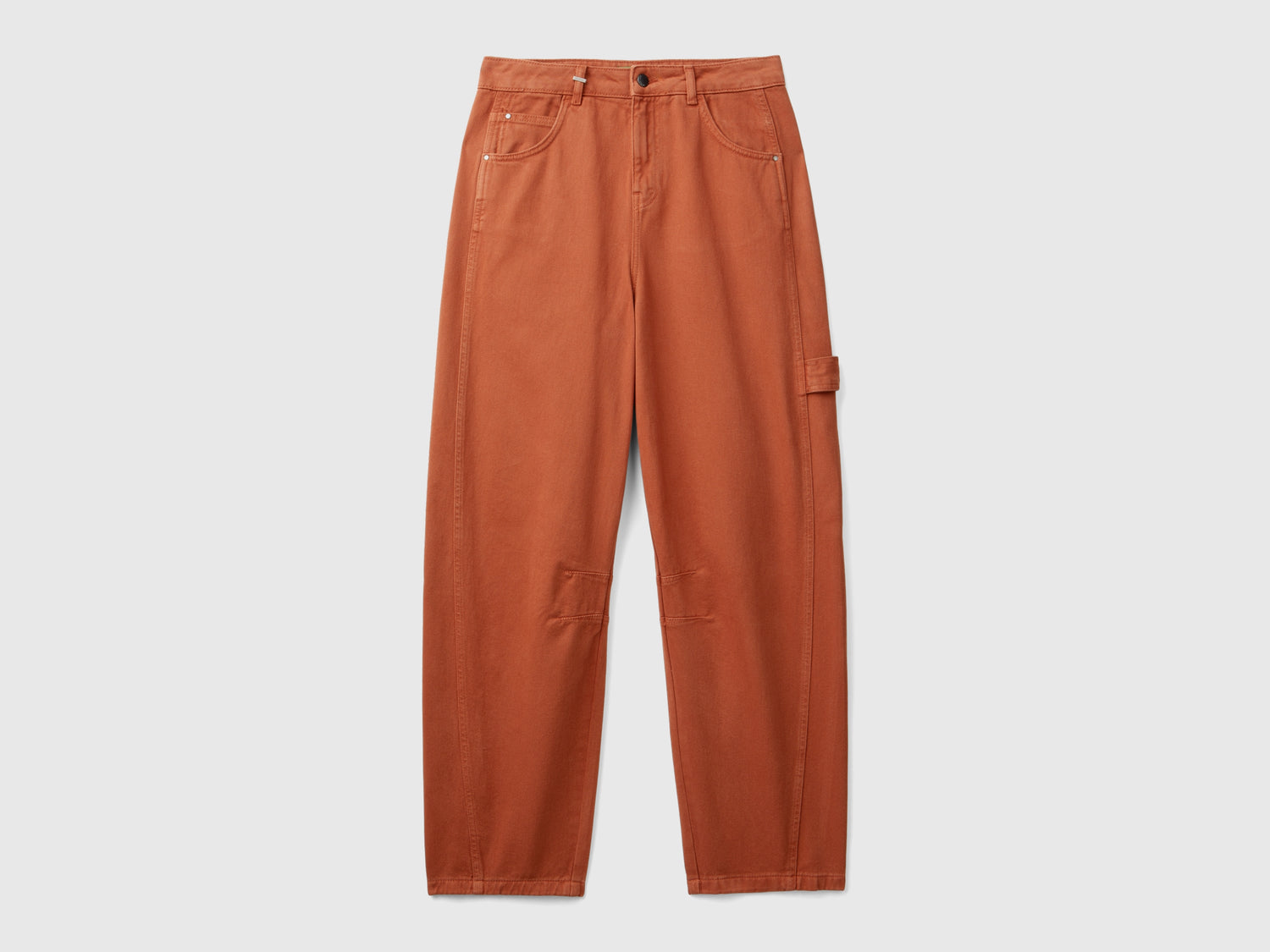 Pantalones holgados da donna bruciato | Benetton Outlet