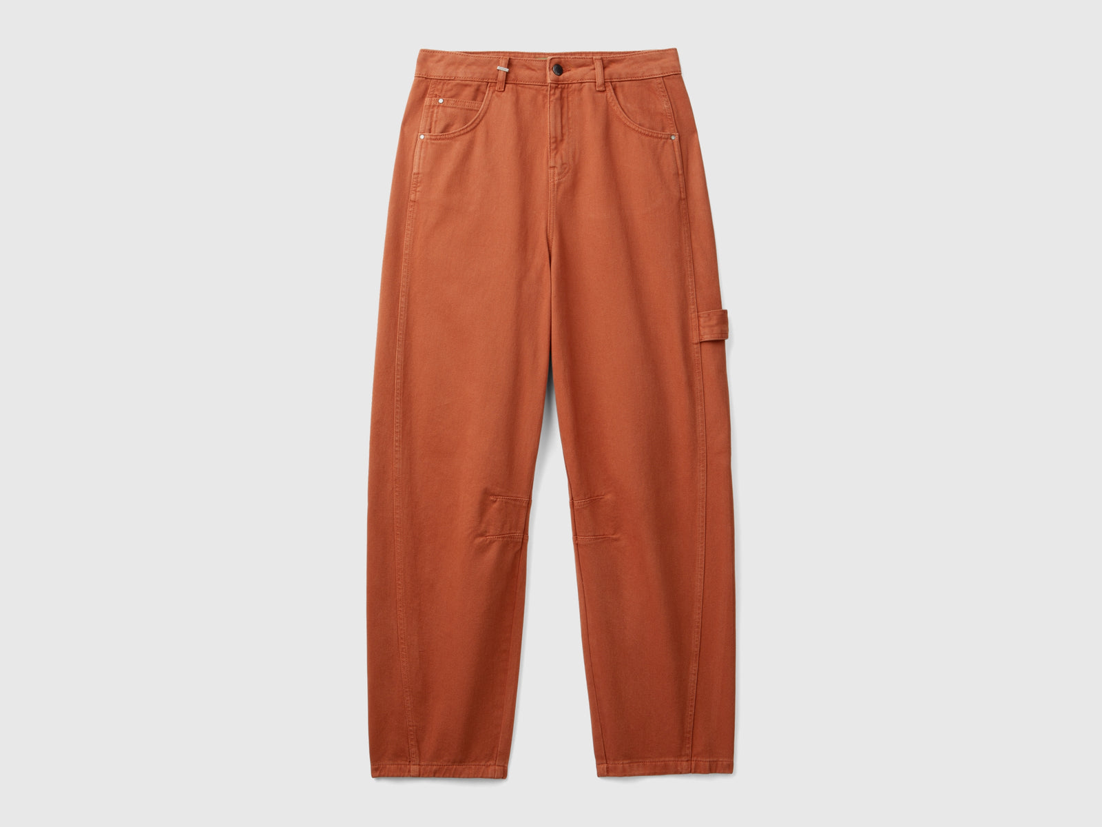 Pantalones holgados da donna bruciato | Benetton Outlet