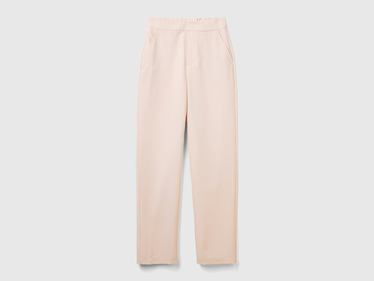 Pantaloni fluidi regular fit