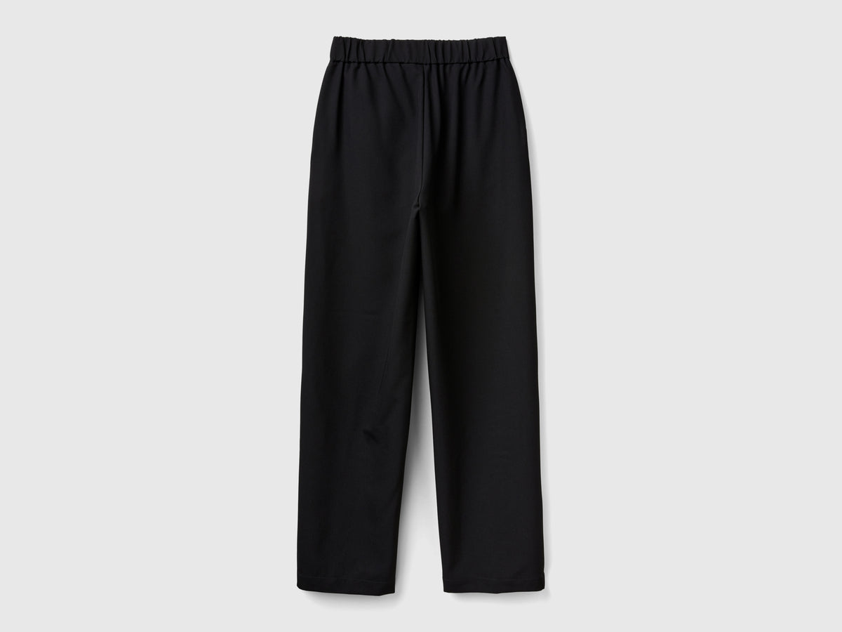 Pantaloni fluidi regular fit