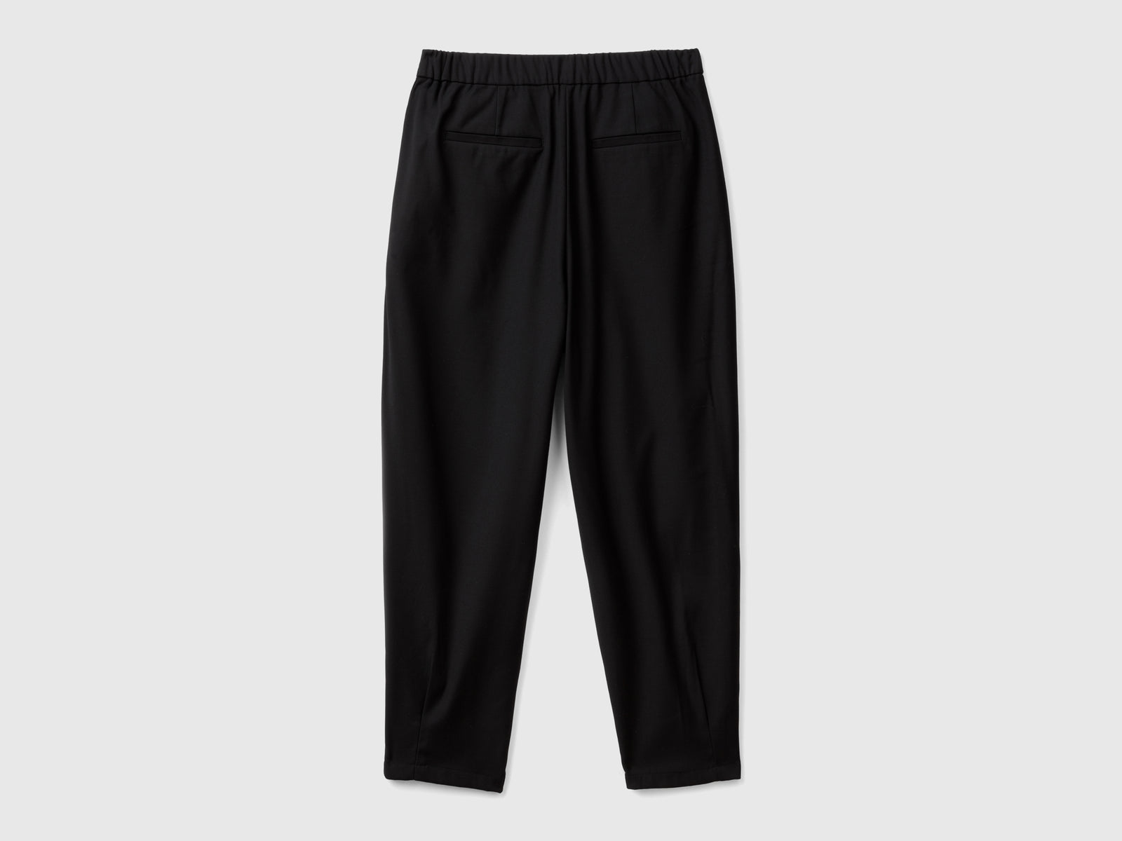 Pantalones globo da donna nero 2 | Benetton Outlet