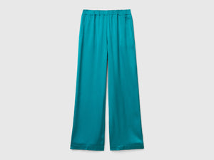 Wide trousers 100% viscose