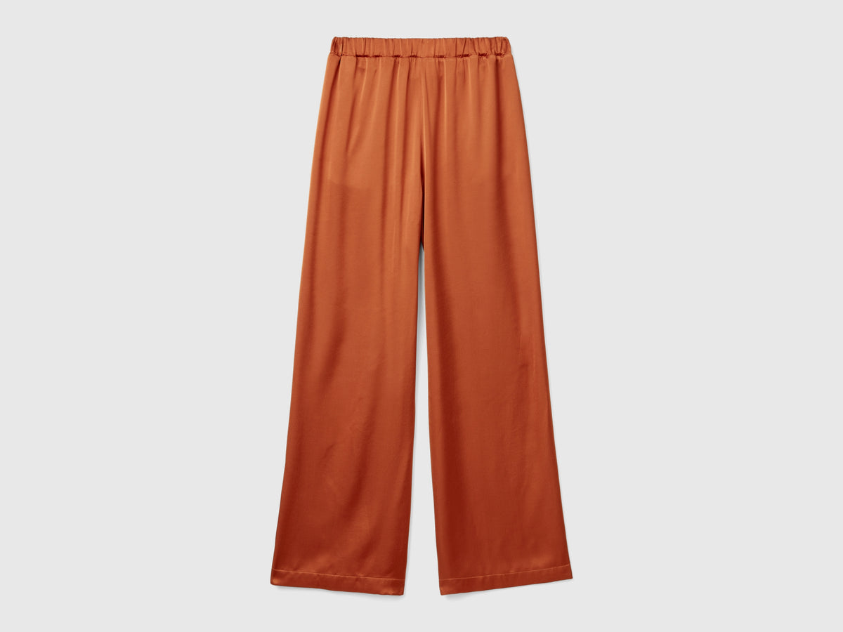 Pantalón ancho 100% viscosa