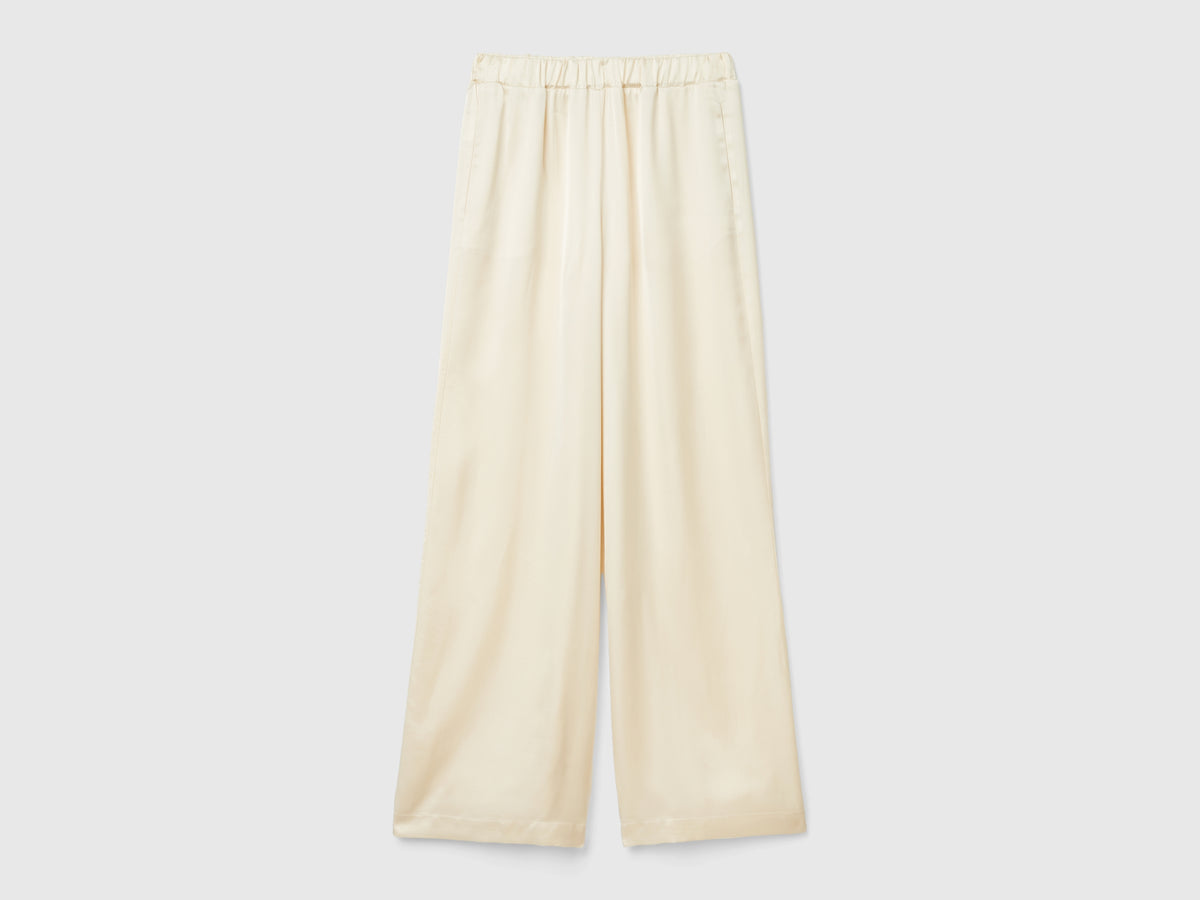 Pantalón ancho 100% viscosa
