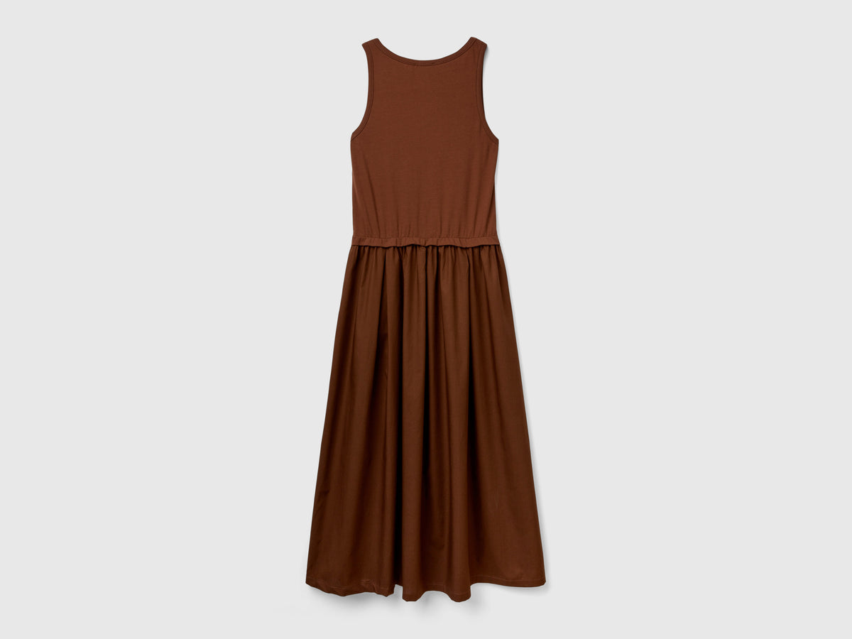 Vestito midi in cotone