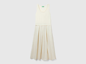 Vestito midi in cotone