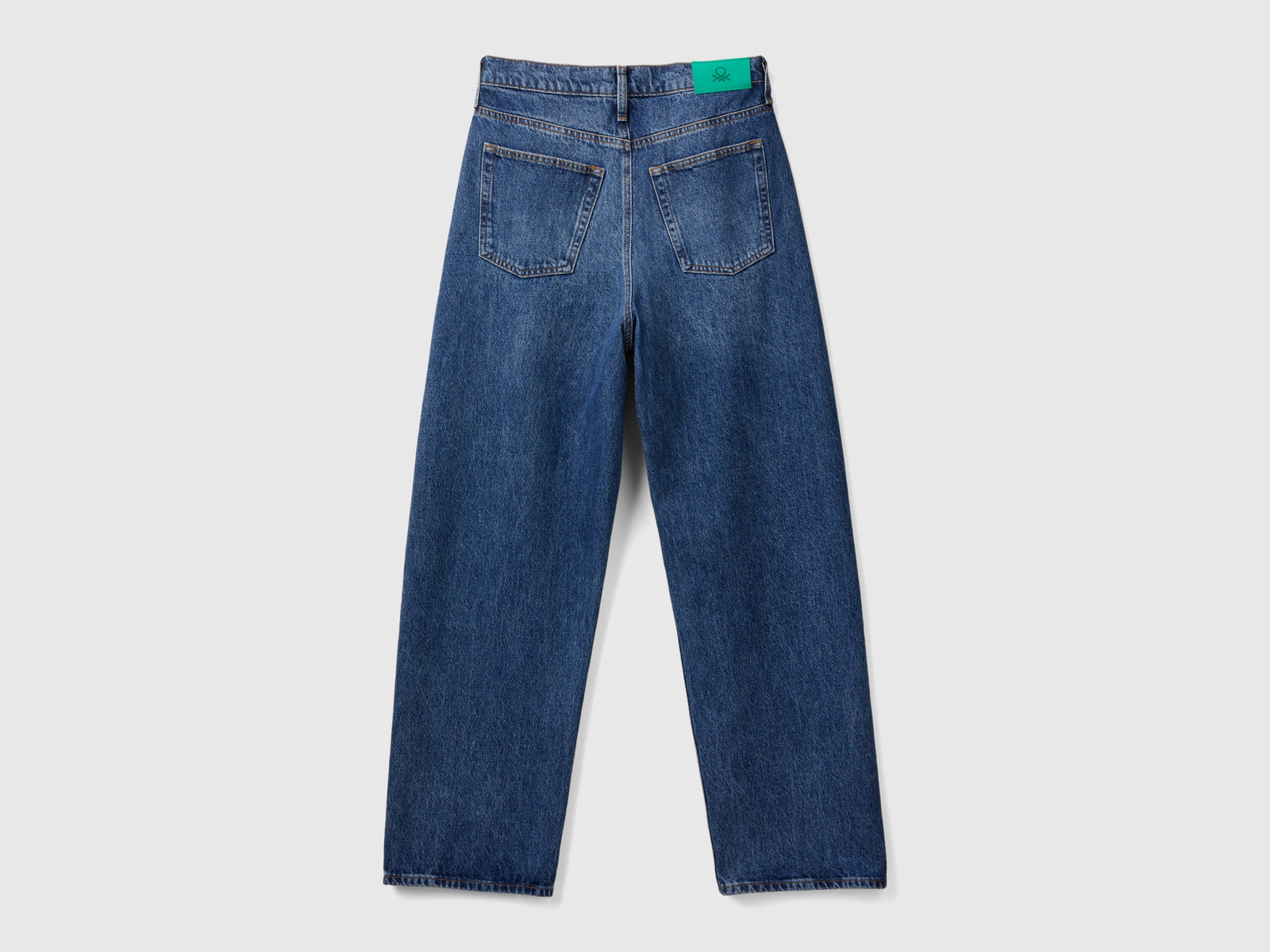 Vaqueros de gran tamaño da donna blu 2 | Benetton Outlet