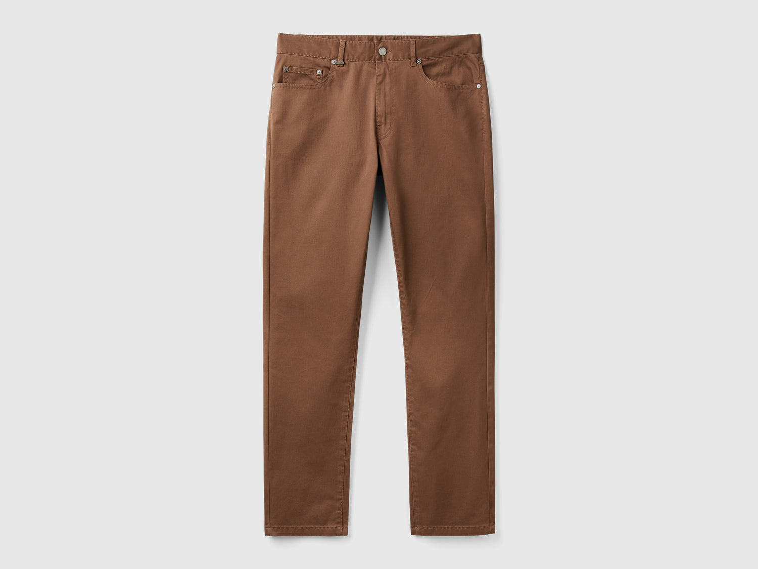 Pantaloni regular fit da uomo marrone | Benetton Outlet