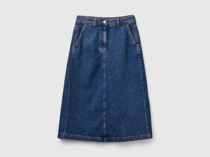 Gonna midi di jeans