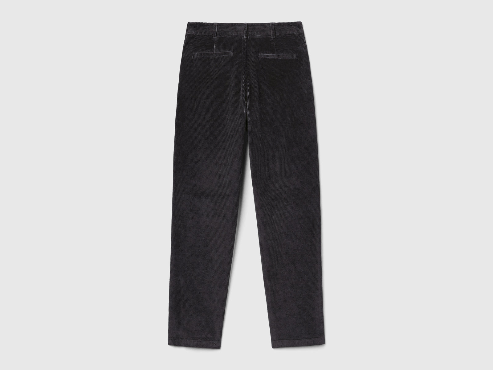 Pantalones de pana suave da donna nero 2 | Benetton Outlet