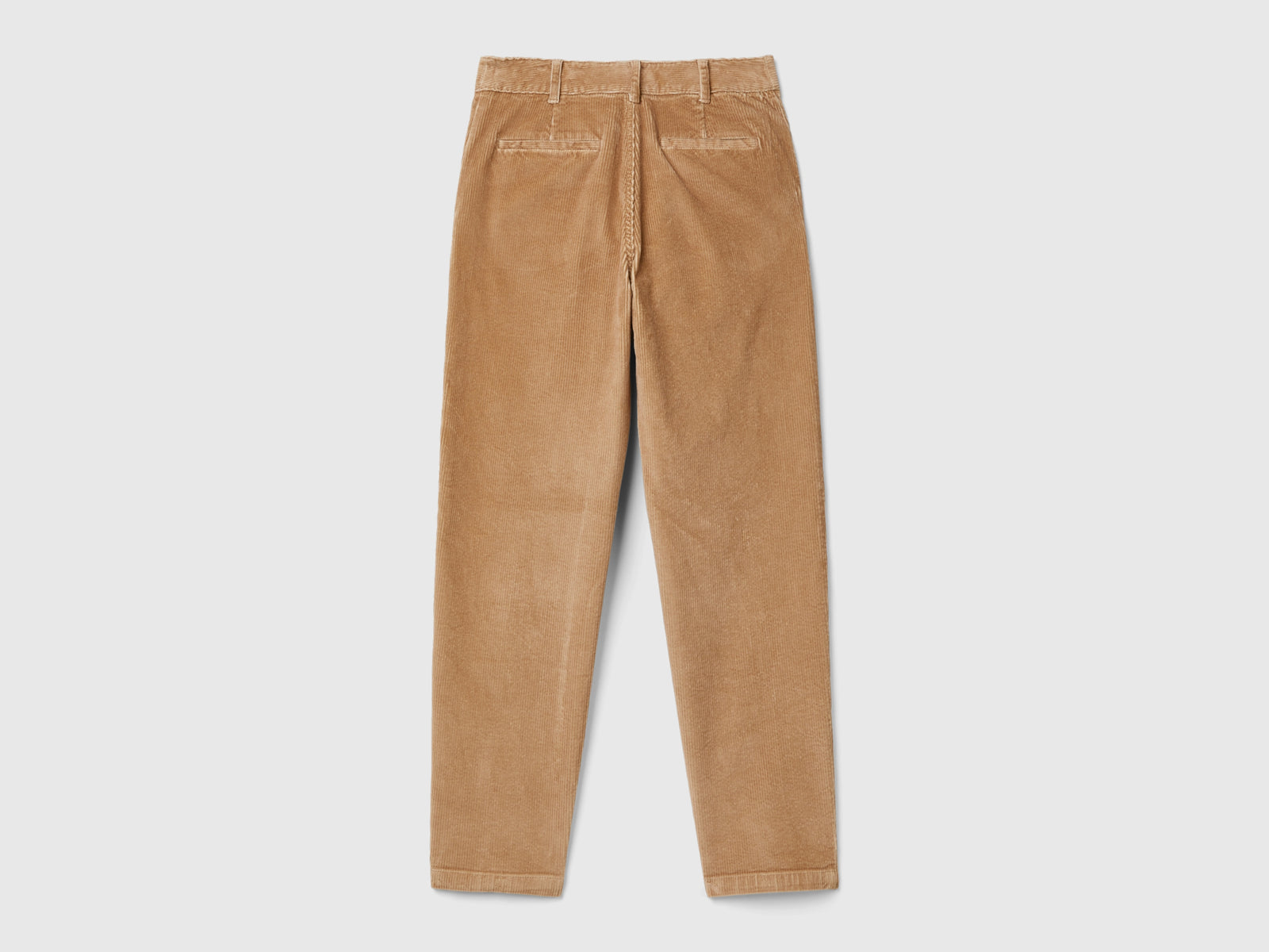 Pantalones de pana suave da donna cammello 2 | Benetton Outlet