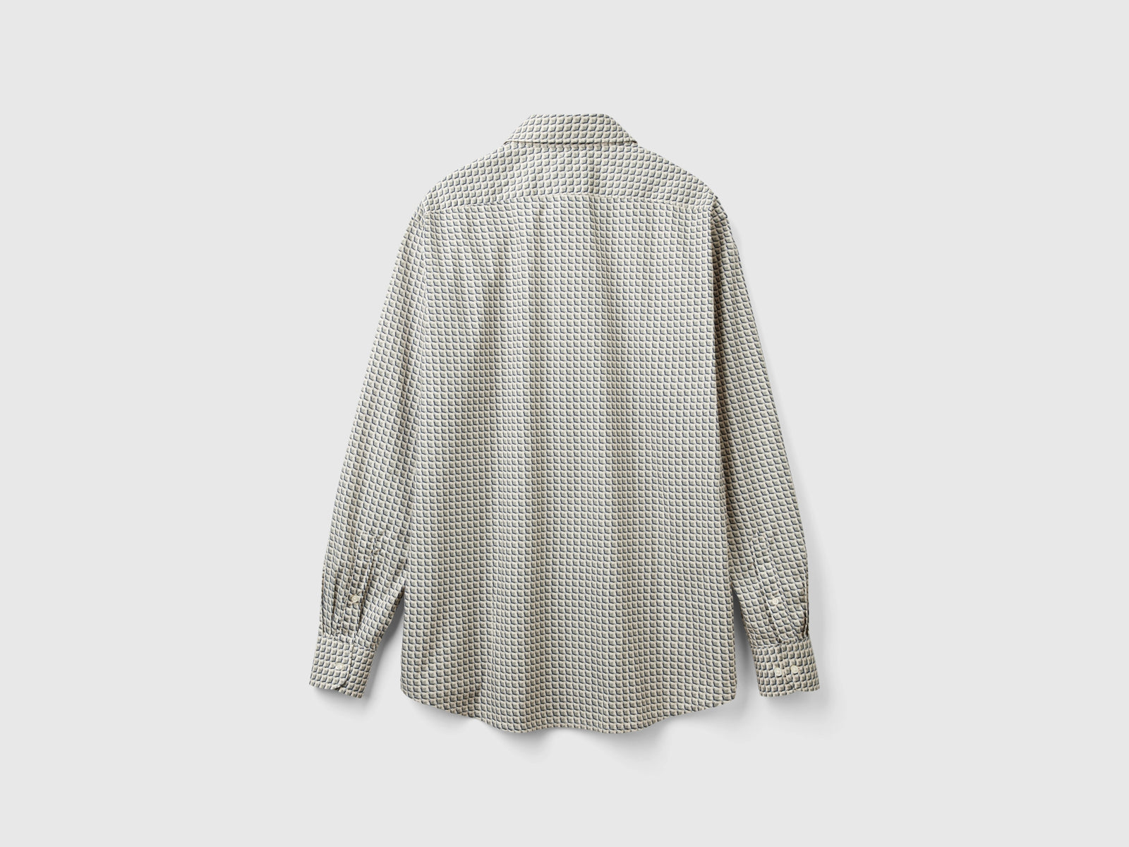 Camicia fantasia in cotone bio da uomo multi-color 2 | Benetton Outlet