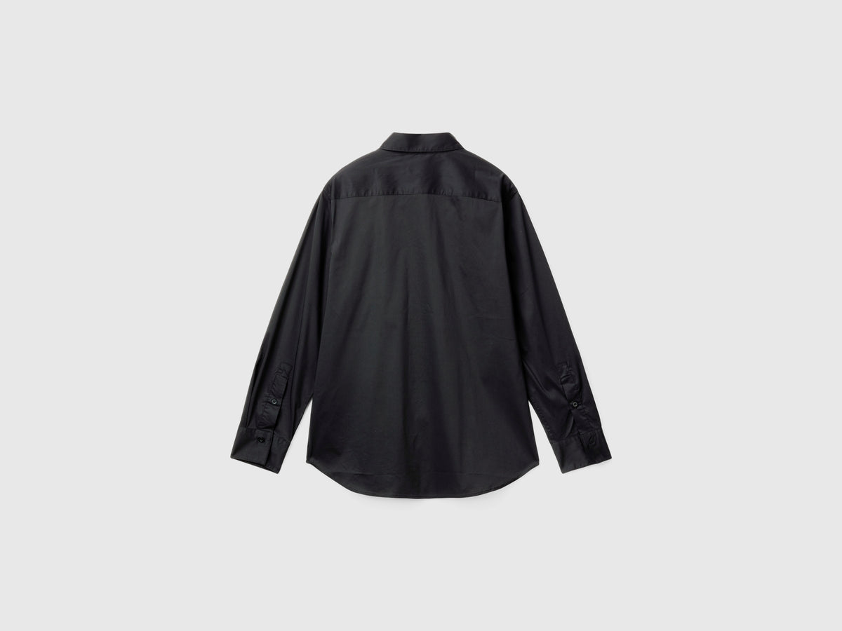 Camicia in misto cotone stretch