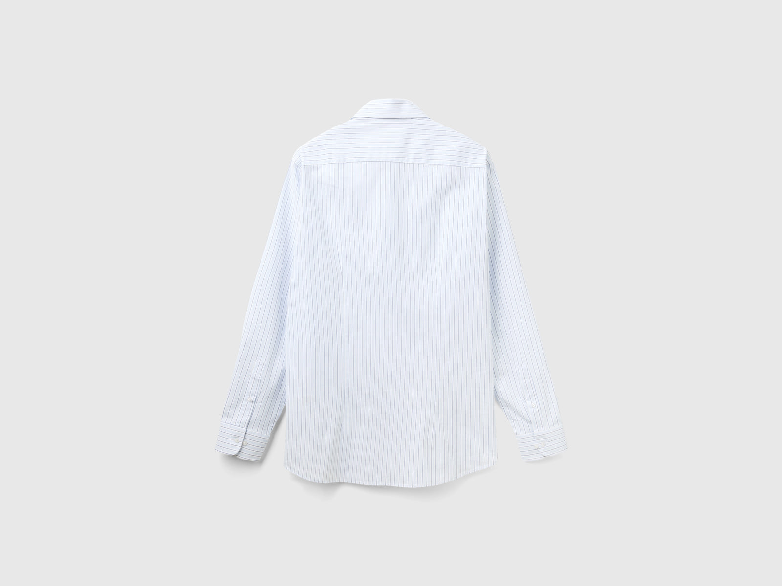 Camicia a righe in cotone stretch da uomo multi-color 2 | Benetton Outlet