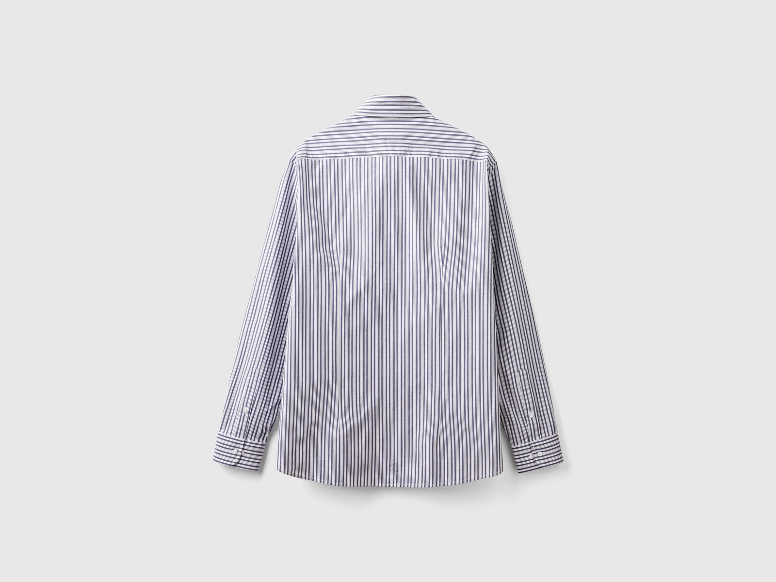 Camicia a righe in cotone stretch da uomo multi-color 2 | Benetton Outlet