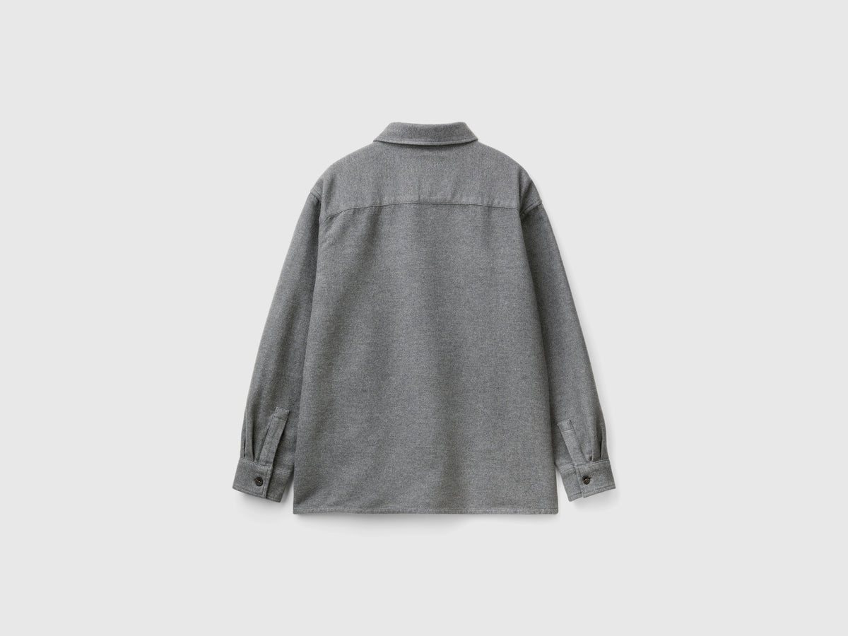 Overshirt in flanella