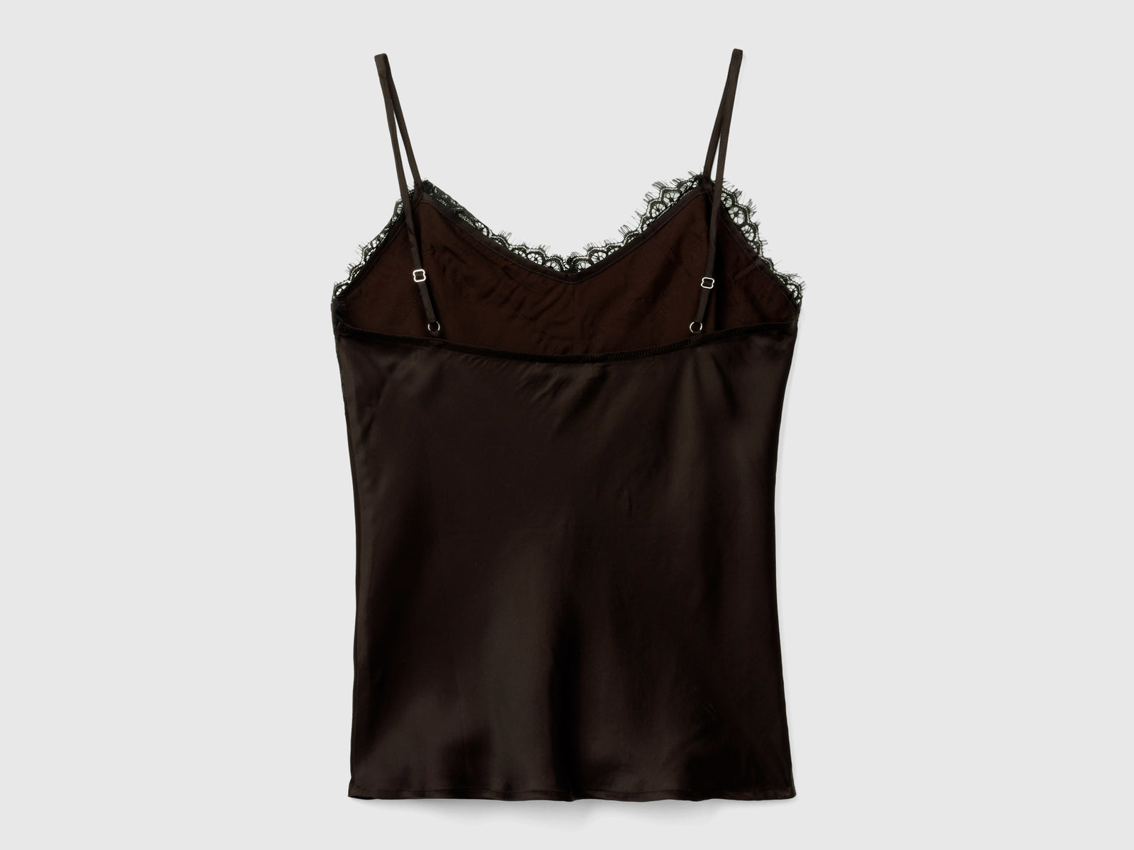 Top con pizzo da donna nero 2 | Benetton Outlet