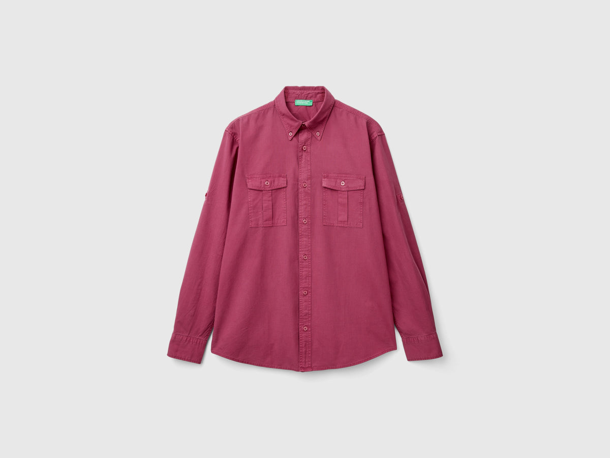 Camicia slim fit button down