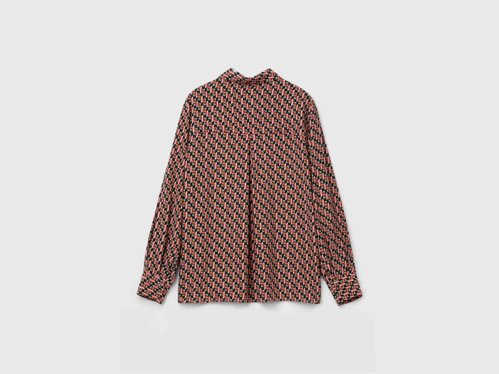 Camicia fluida fantasia da donna multi-color 2 | Benetton Outlet