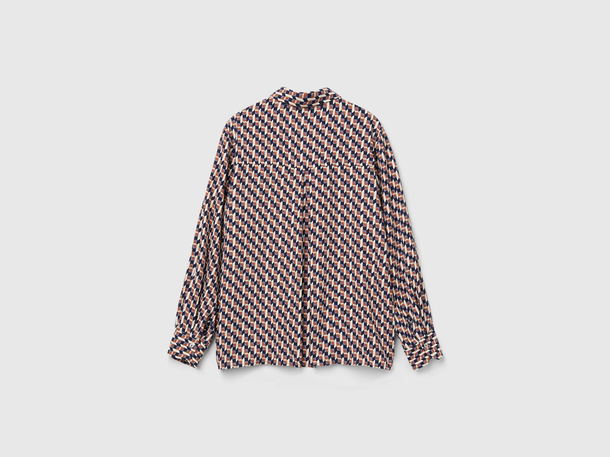 Camicia fluida fantasia