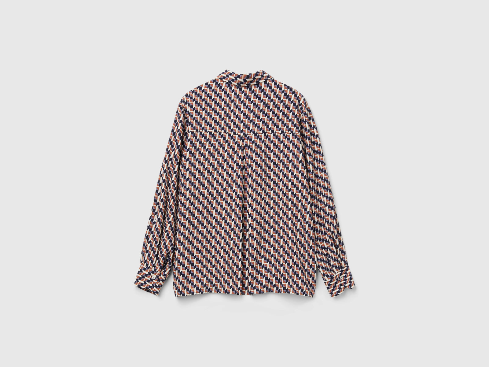 Camicia fluida fantasia da donna multi-color 2 | Benetton Outlet