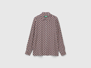 Camicia fluida fantasia
