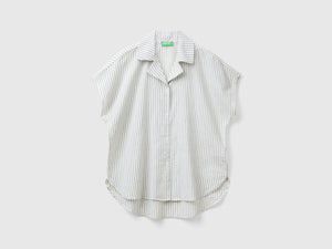 Camicia manica corta a righe