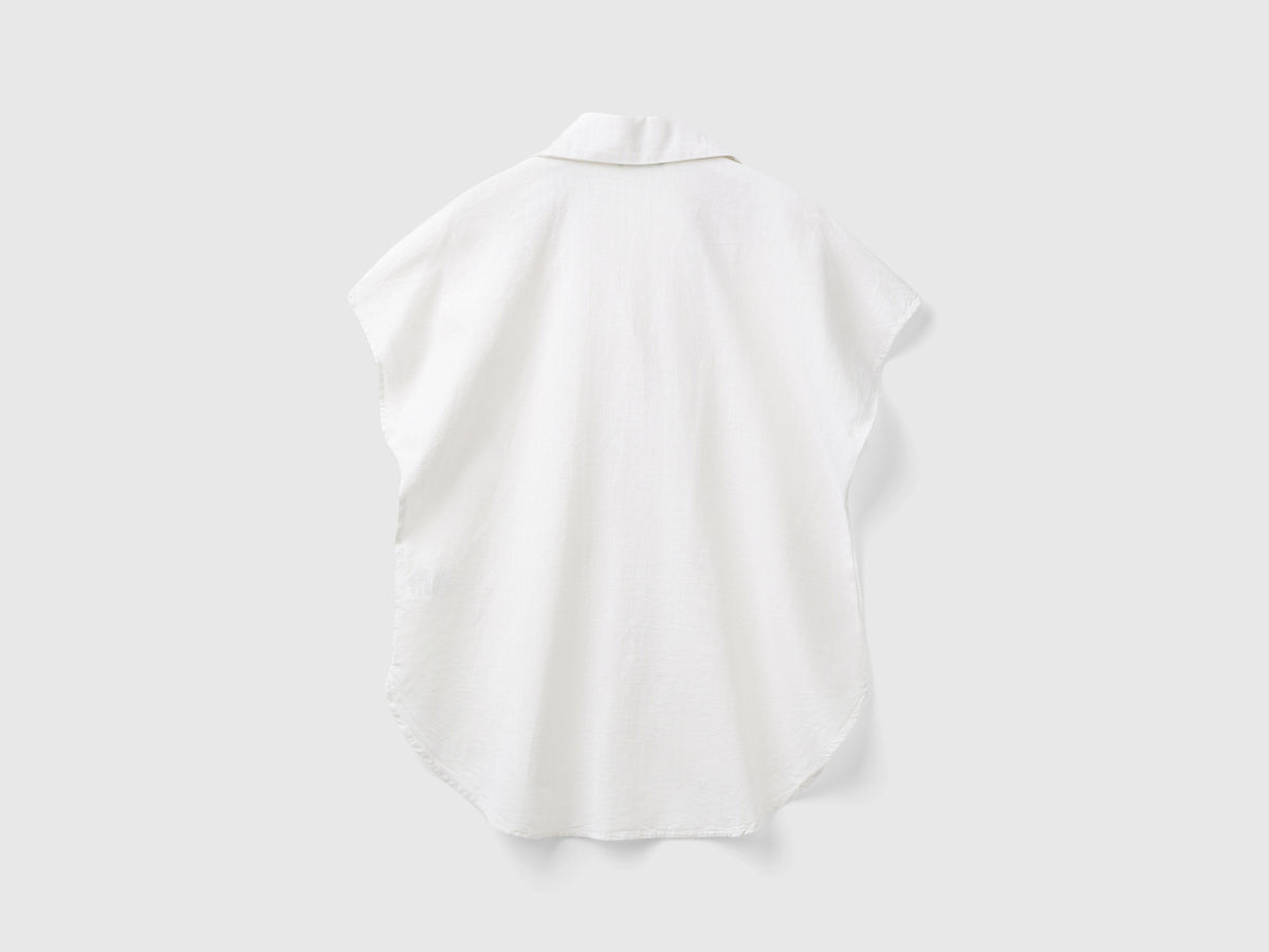 Camicia manica corta a righe
