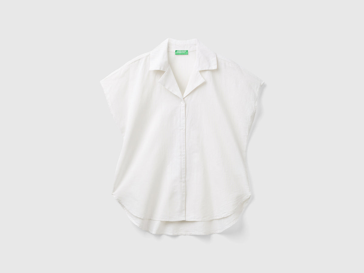 Camicia manica corta a righe